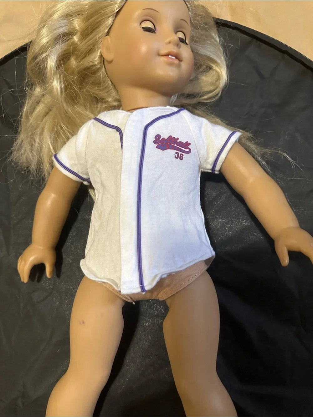 American Girl Doll softball Jersey